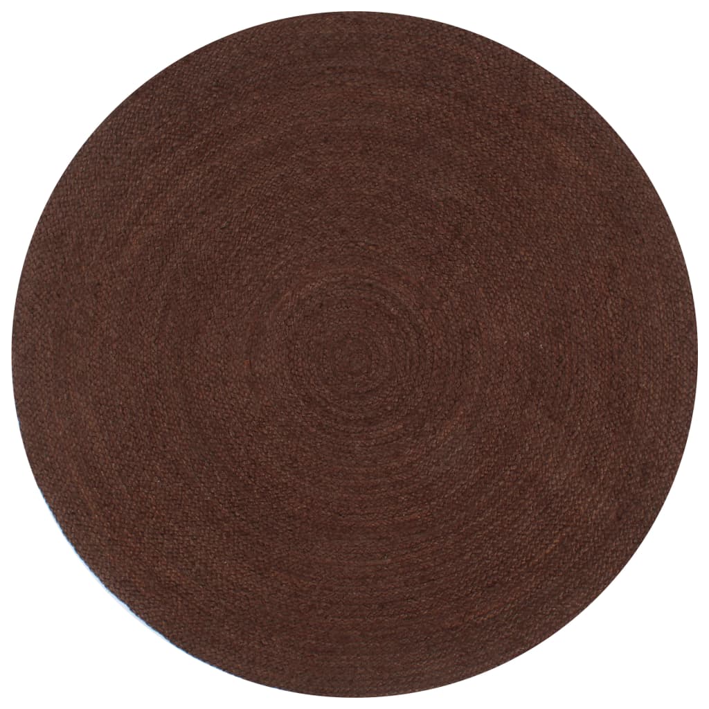Vidaxl preproga ročno izdelana približno 150 cm jute rjava