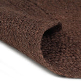 Vidaxl preproga ročno izdelana približno 150 cm jute rjava