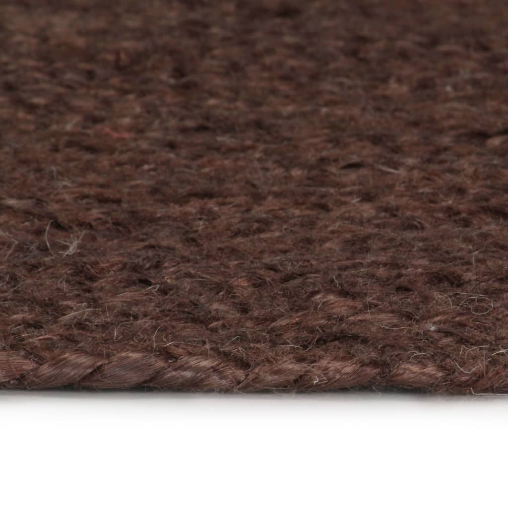 Vidaxl preproga ročno izdelana približno 150 cm jute rjava