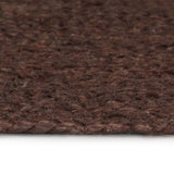 Vidaxl preproga ročno izdelana približno 150 cm jute rjava