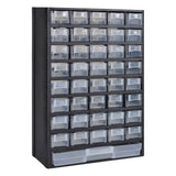 Vidaxl Toolbox plastika z 41 predali