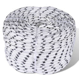 VIDAXL -Bootseil Polyester geflochten 12mmx50m
