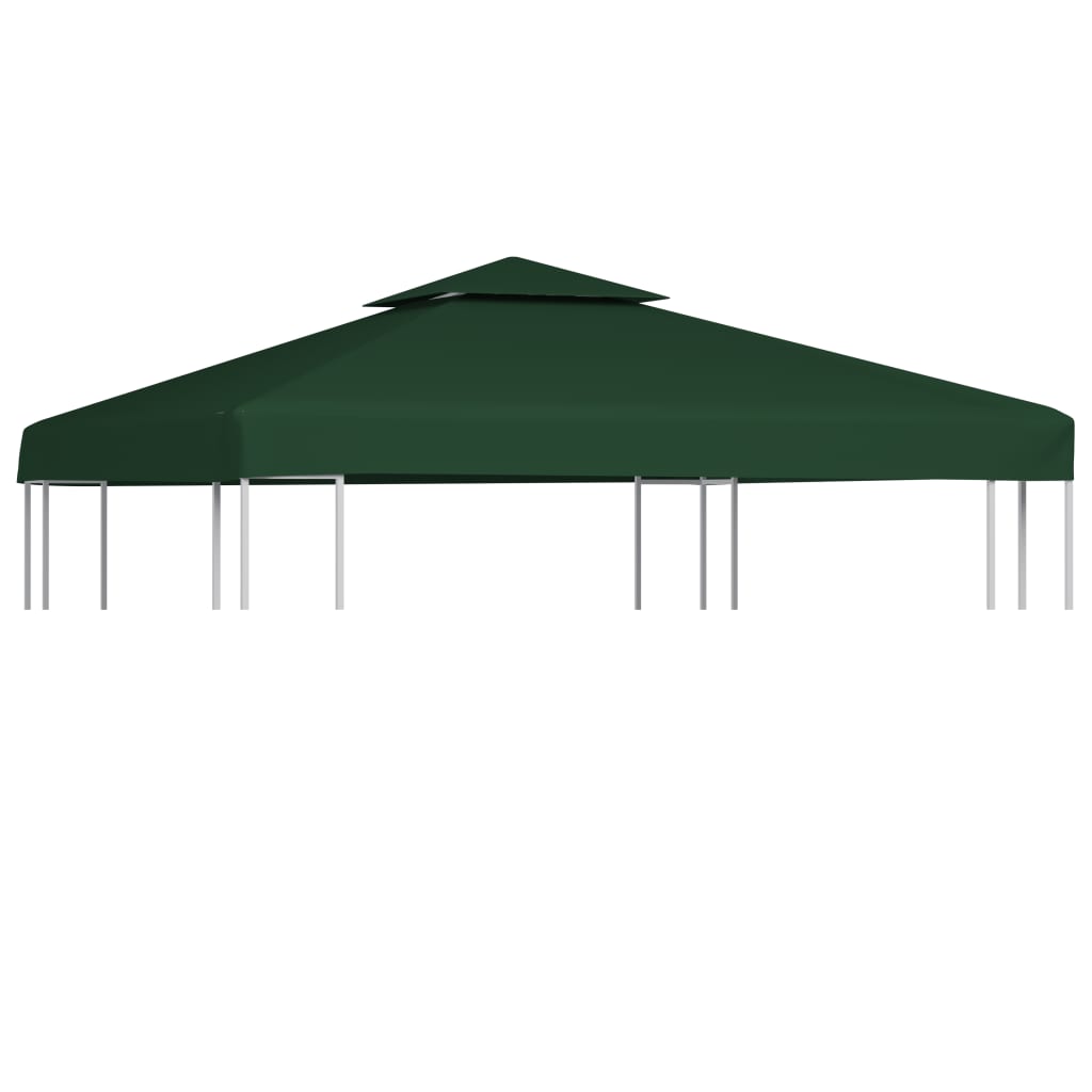 Vidaxl Sostituzione Tenda tessuto Arbor 310 g m² 3x3 m Verde