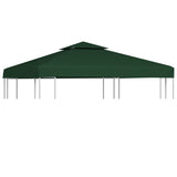 Vidaxl Sostituzione Tenda tessuto Arbor 310 g m² 3x3 m Verde