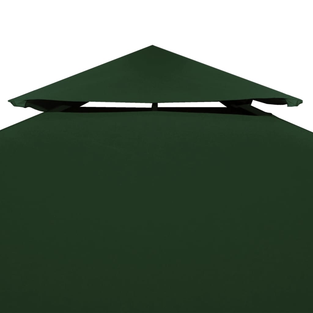Vidaxl Sostituzione Tenda tessuto Arbor 310 g m² 3x3 m Verde