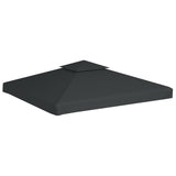 Vidaxl Sostituzione Tenda tessuto Arbor 310 g m² 3x3 m grigio scuro