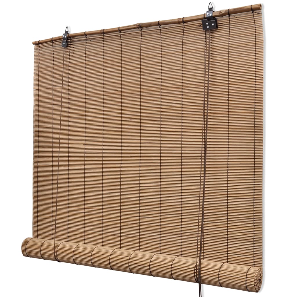Vidaxl Roller Blind 150x220 cm bambusova rjava