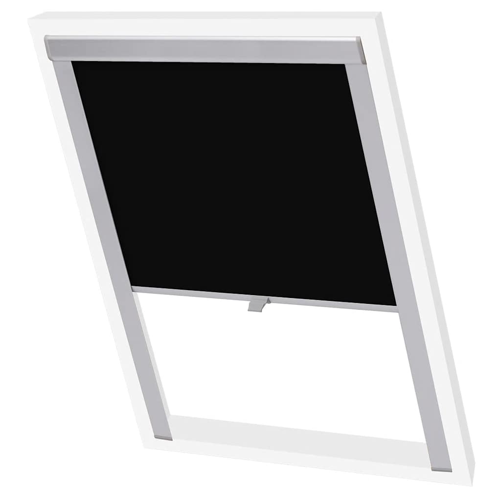 Vidaxl rouleau aveugle accablant noir c02