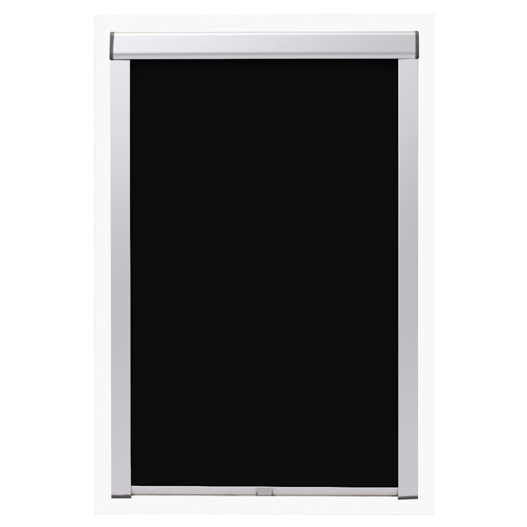 Vidaxl rouleau aveugle accablant noir c02