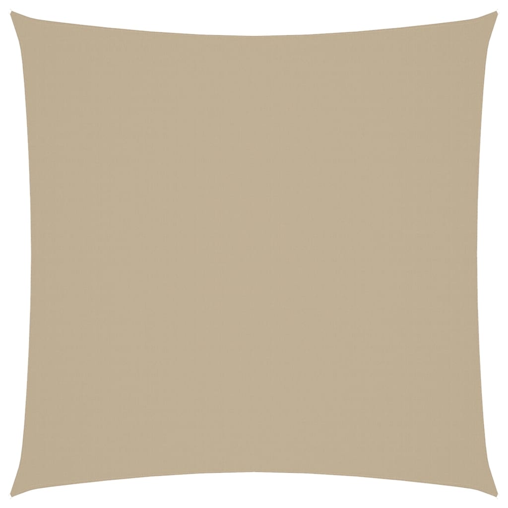 Vidaxl Sunshade Square 3.6x3.6 m Oxford fabric beige
