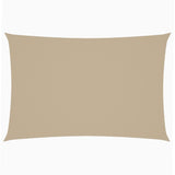 Vidaxl Sun Shade Rectangular 2x4 M in tessuto Oxford Beige