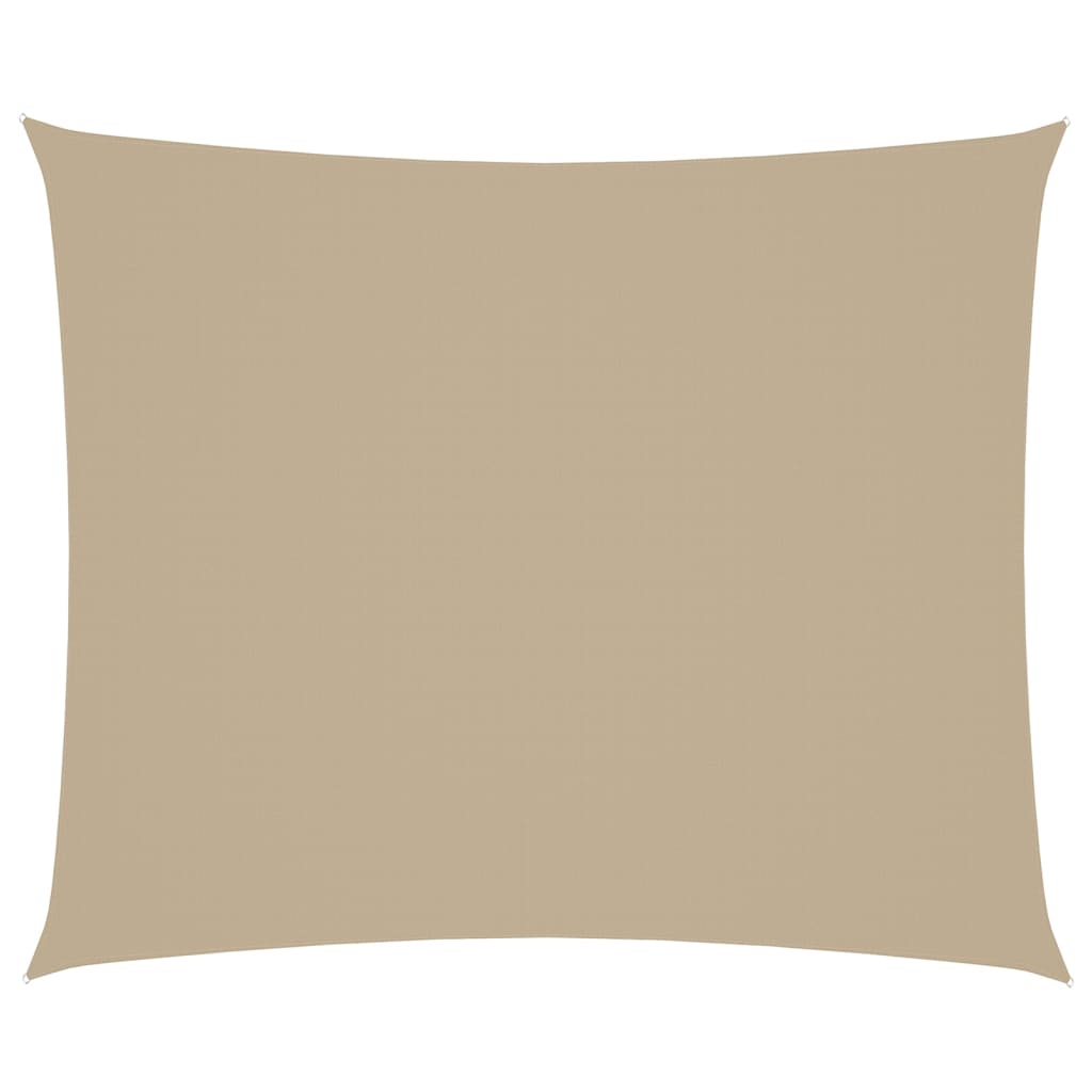 Vidaxl Sunshade rektangulær 4x6 m Oxford Stof beige