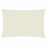 Vidaxl Sun Shade Rectangular 2x4 M in tessuto Oxford Crème colorato