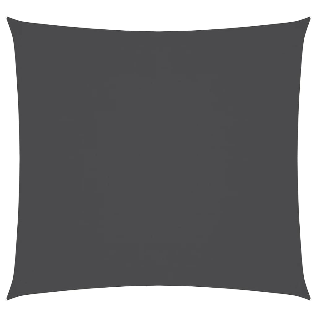 Vidaxl SunShade Square 3,6x3,6 m Oxfordská textilie Anthracite -colored