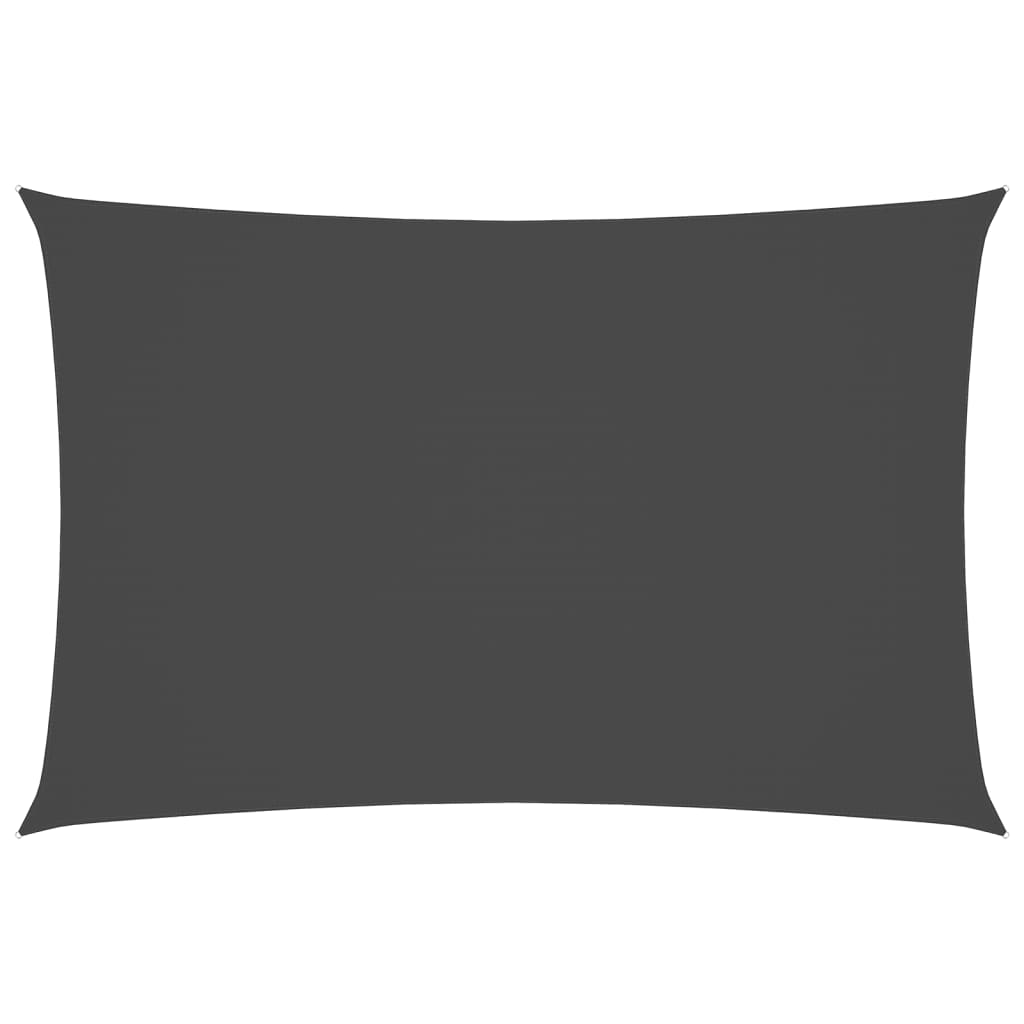 Vidaxl sunshade Rectangular 2x4 m oxford fabric anthracite -colored