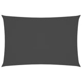 Vidaxl sunshade Rectangular 2x4 m oxford fabric anthracite -colored