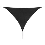 Vidaxl Sunshade Triangular 5x5x5 M Oxford Fabric Anthracite -colored