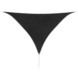 Vidaxl Sunshade Triangular 5x5x5 M Oxford Fabric Anthracite -colored
