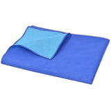 Vidaxl piknikový koberec 100x150 cm modrá a světle modrá