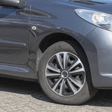 PROPLUS HUBCAPS 4 ST TERRA 15 '' colorato d'argento e nero