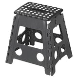 ProPlus foldable step black gray 29 x 21.5 x 39.5 cm