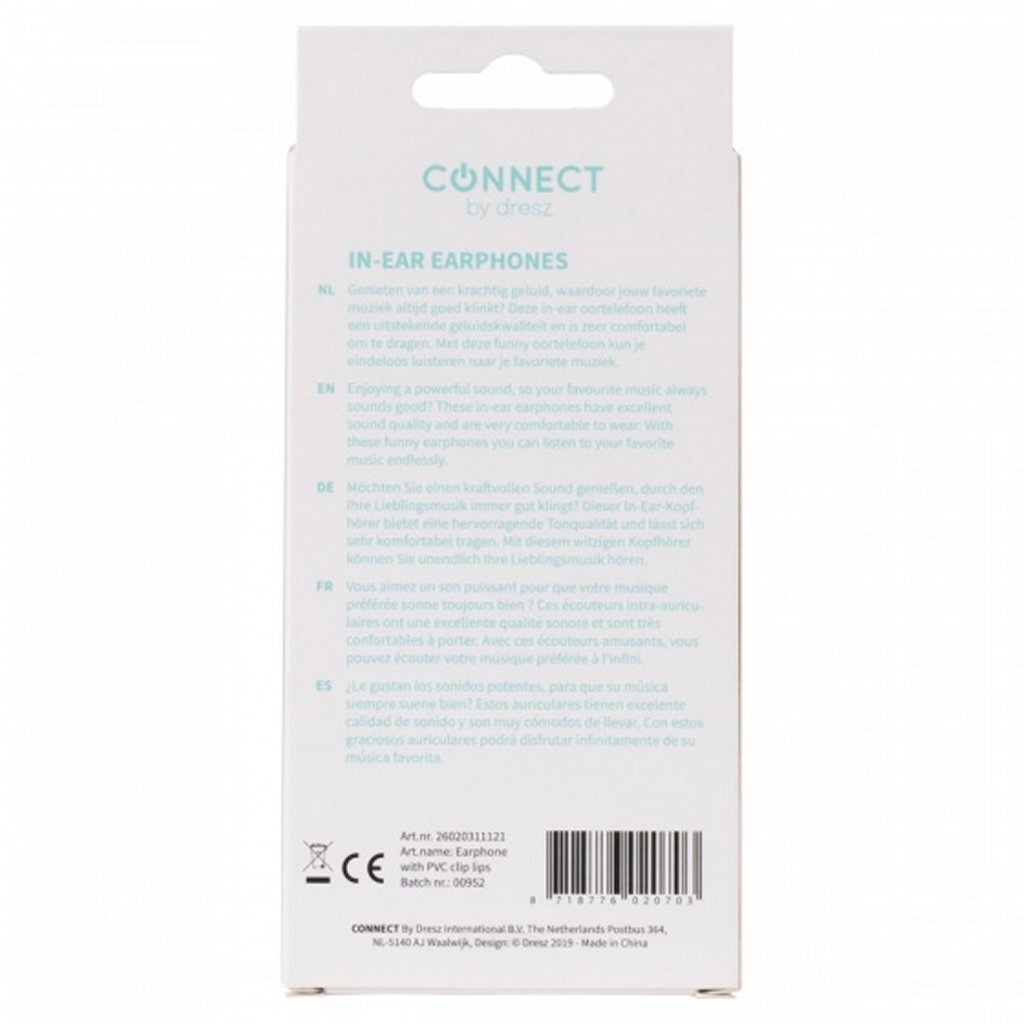Kangaro K-58191005 Dresz In-Ear Ušima rty růžové