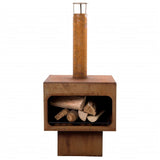 Redfire Redfire Garden Fireplace Jersey XL Rust -Colored Steel 81077