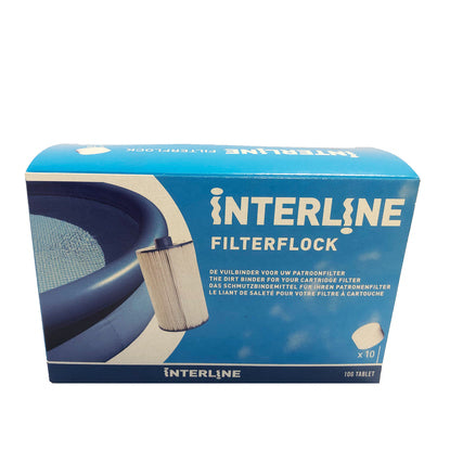 Interhiva FilterFlock Tablet für Patronenfilter
