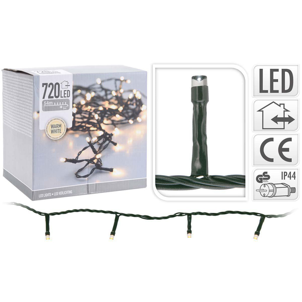 S.I.A. S.I.A. Vánoční světla 54M 720 LED světla IP44