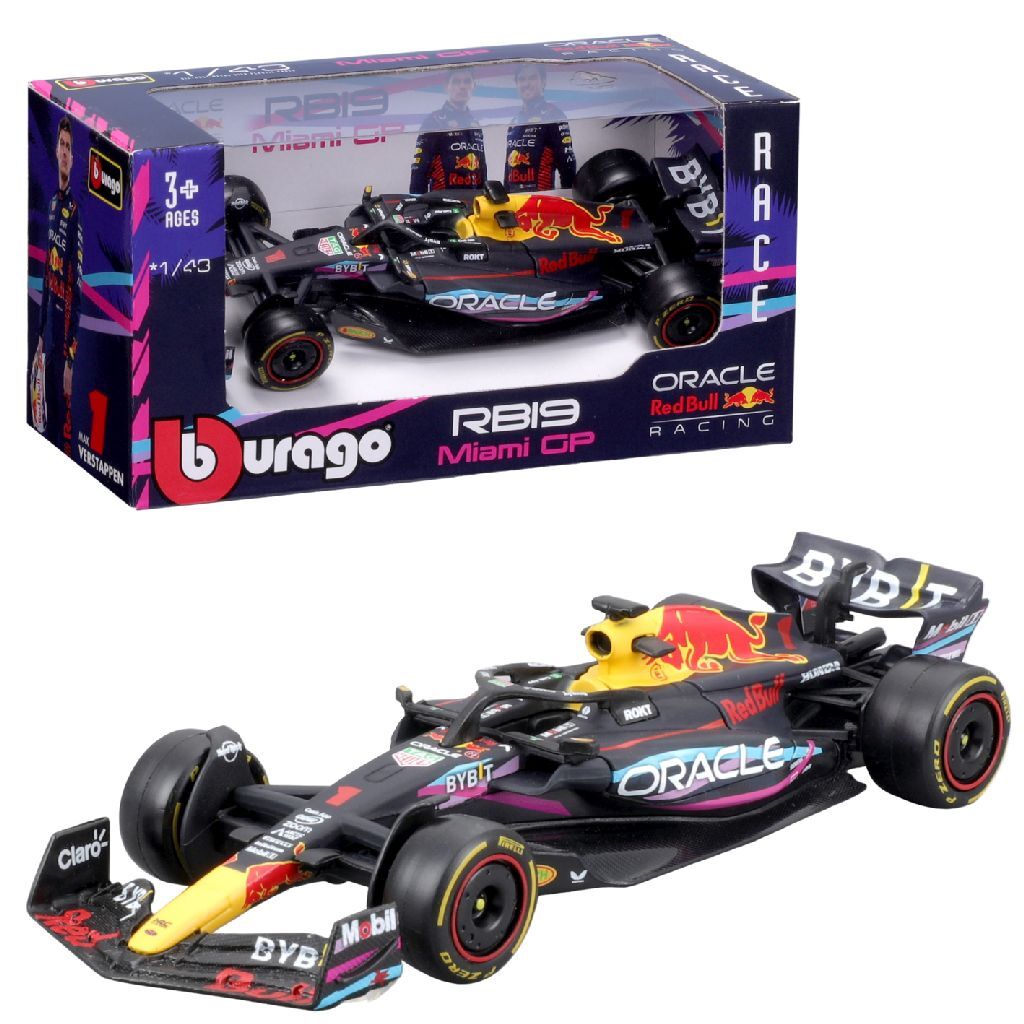 BBURAGO RED BULL RB19 Miami GP 1:43