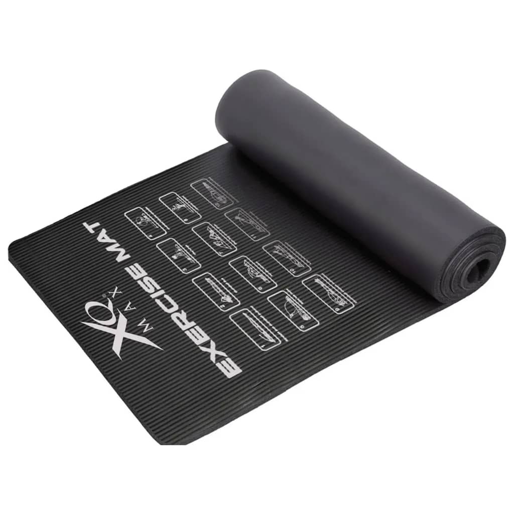 Xq max yogamat 183x58x1 cm noir