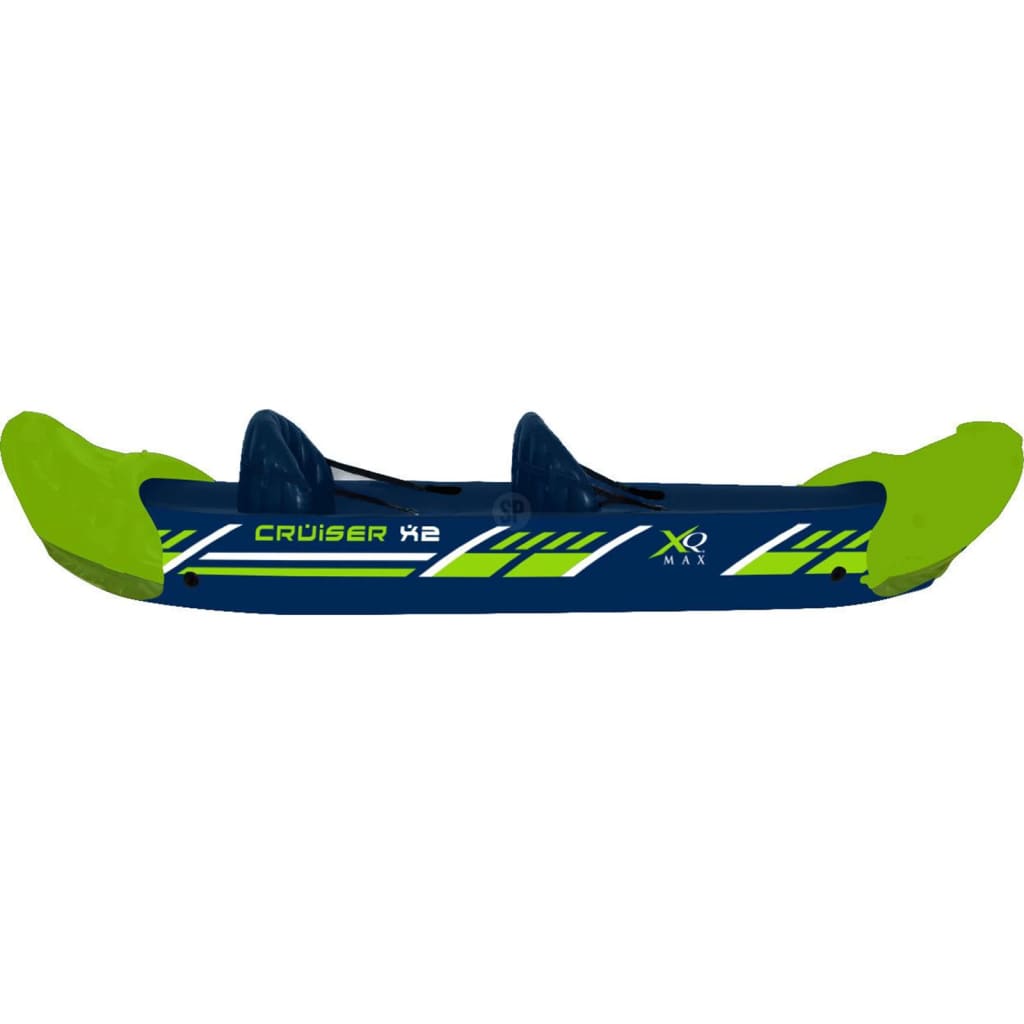 XQ Max Kayak Cruiser X2 308X91X51 CM BLÅ OCH GRÖN