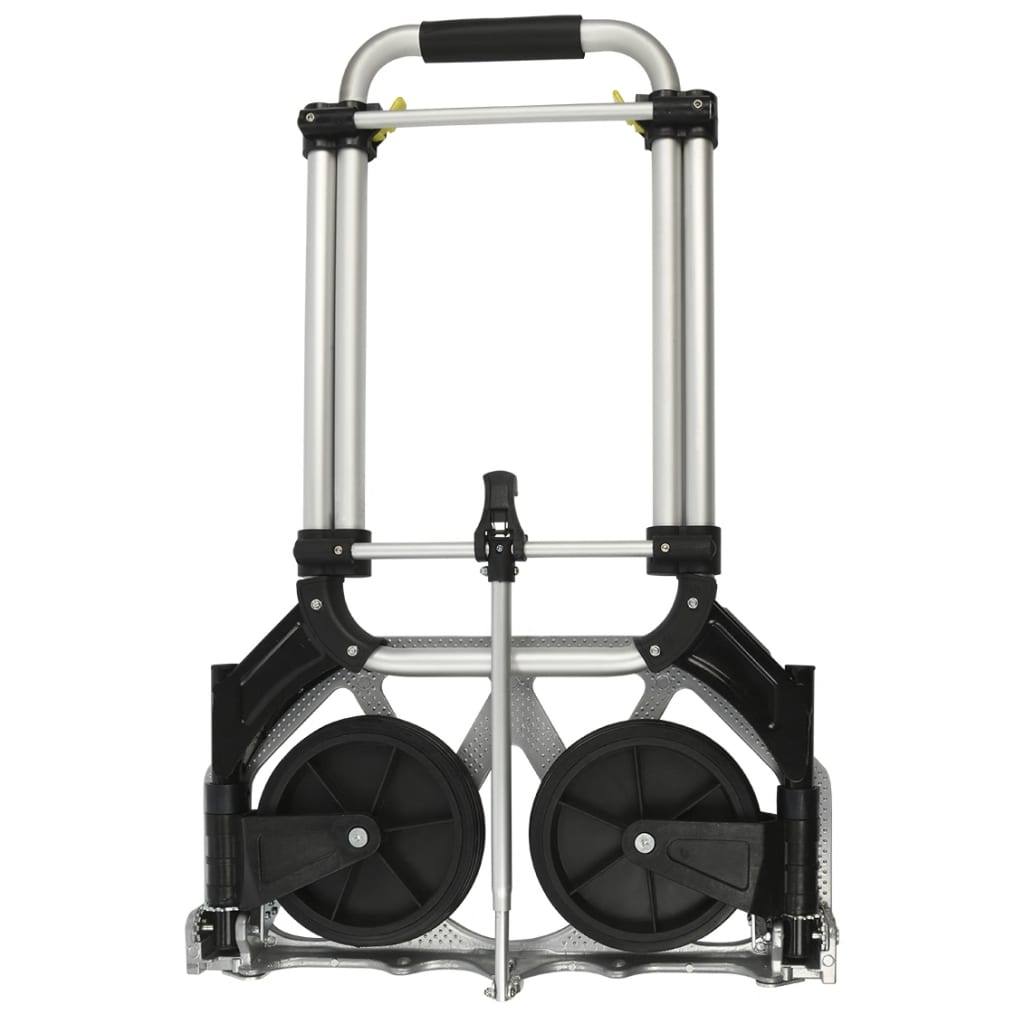 ProPlus sammenfoldelig bagagevogn 70 kg aluminium sølv sort