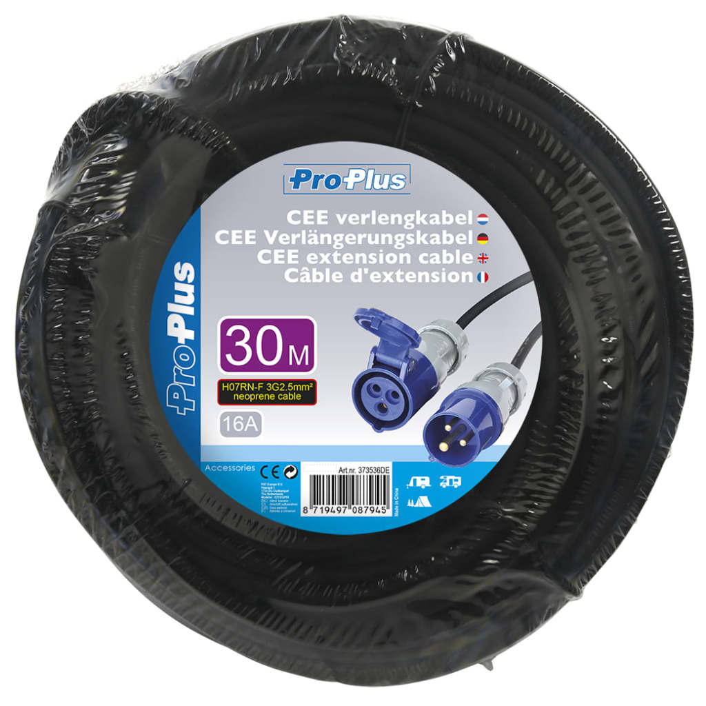 ProPlus extension cable Cee 30 m