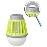 Proplus kempová hmyz lampa 2-in-1 dobíjecí zelená šedá