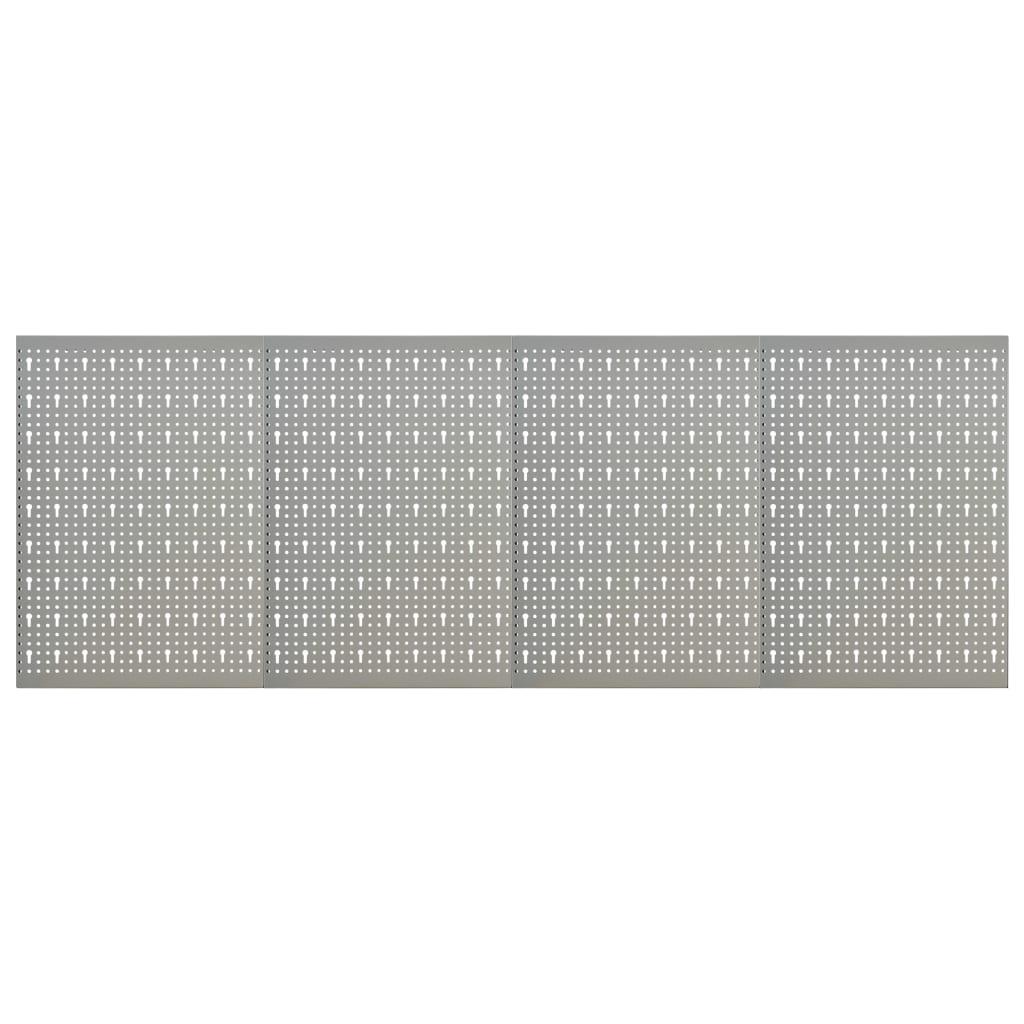 Vidaxl GaartJenspanelen Wall -montert 4 stk 40x58 cm stål