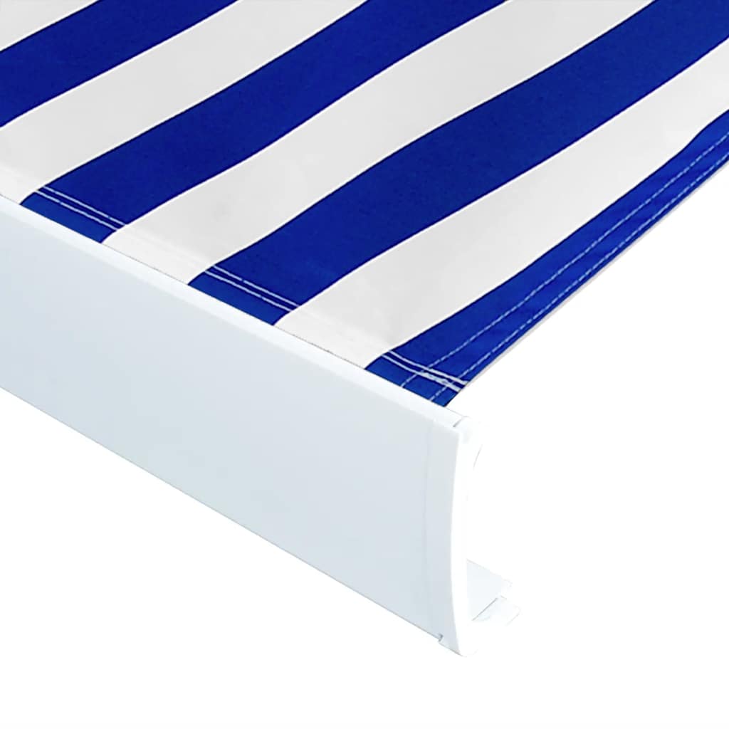 VidaXL Laifeldoek 500x300 cm Canvas Blue and White