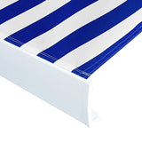 VidaXL Laifeldoek 500x300 cm Canvas Blue and White