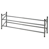 Storage Solutions shoe rack with 2 layers (61.5-115) x23x38 cm
