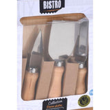 Ausgezeichnetes Hauswaren-Bistro-Bambuskäse-Planken-Set 4-Stück