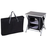 Redcliffs Camping Shoadet Składany 60x45x64 cm Czarny