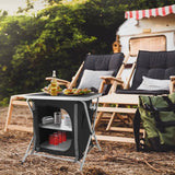 Redcliffs Camping Shoadet Składany 60x45x64 cm Czarny