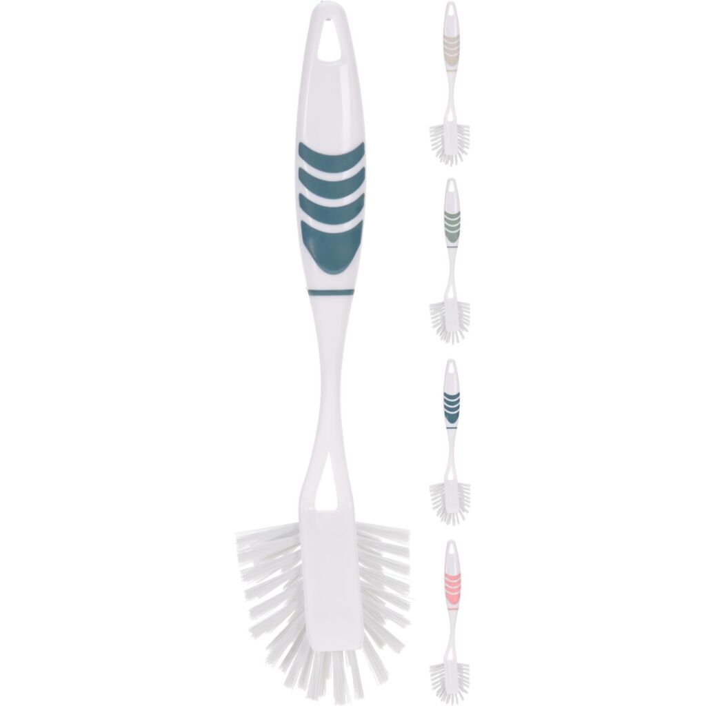 Keng Mark vun Spullwäsch Pinsel 29 cm 4 verschidde Faarwen
