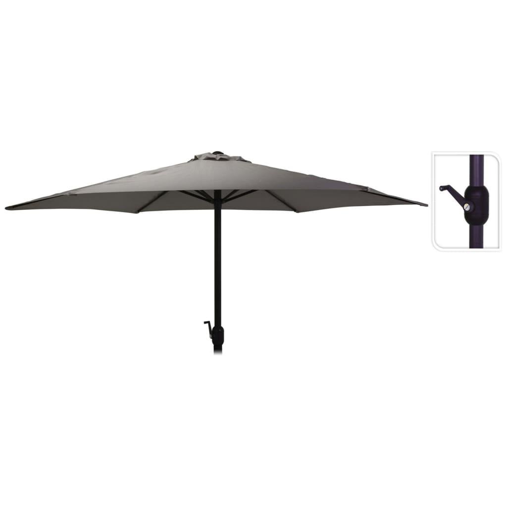 Progarden Progarden Parasol Monica 270 cm tmavě šedá