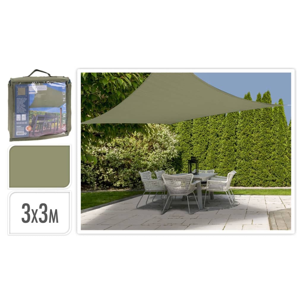 PROGARDEN PROGARDEN TAMBA PANO SQUADO 3X3 M VERDE
