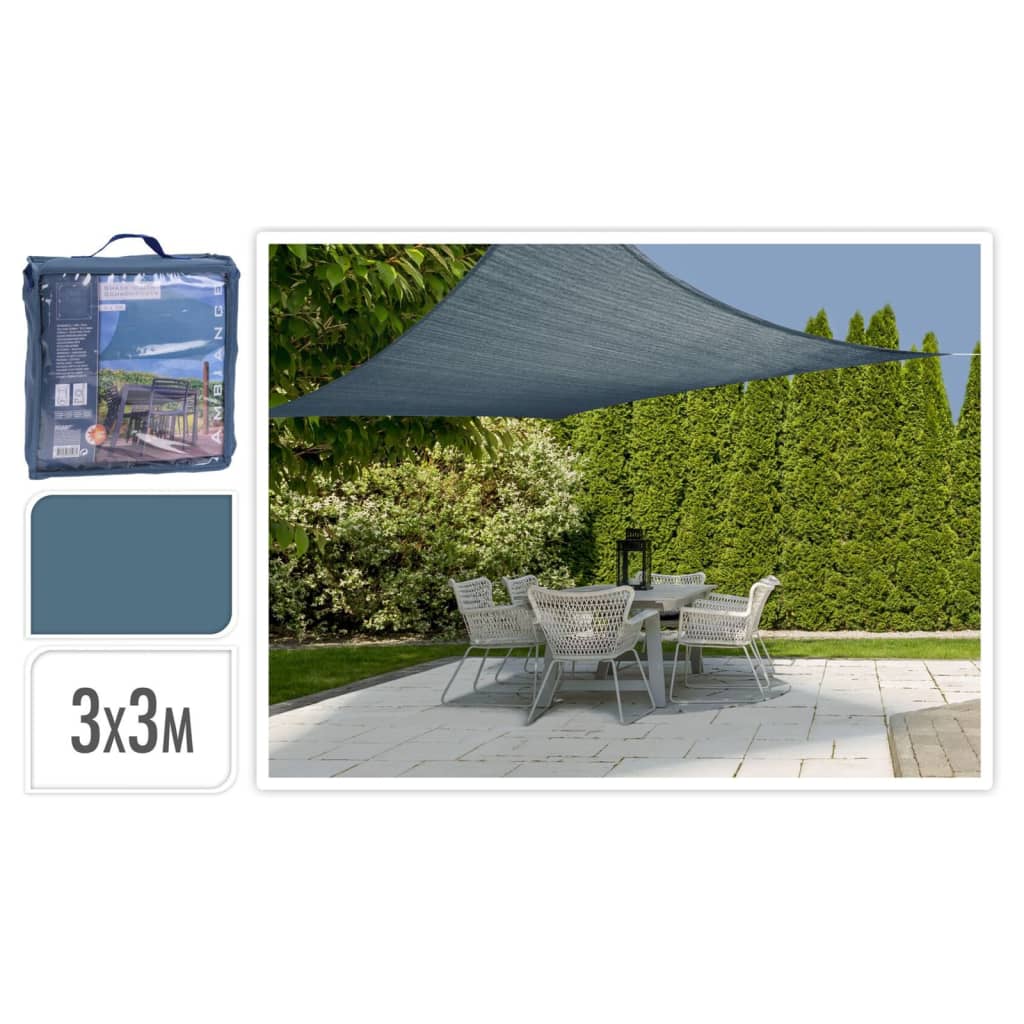 Progarden Progarden Shade Cloth Square 3x3 M Blue