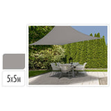 Progarden Progarden Shade Throw Square 5x5 m siva