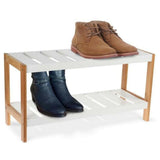 Storage Solutions Storage Solutions shoe rack with 2 layers 70x26x36 cm