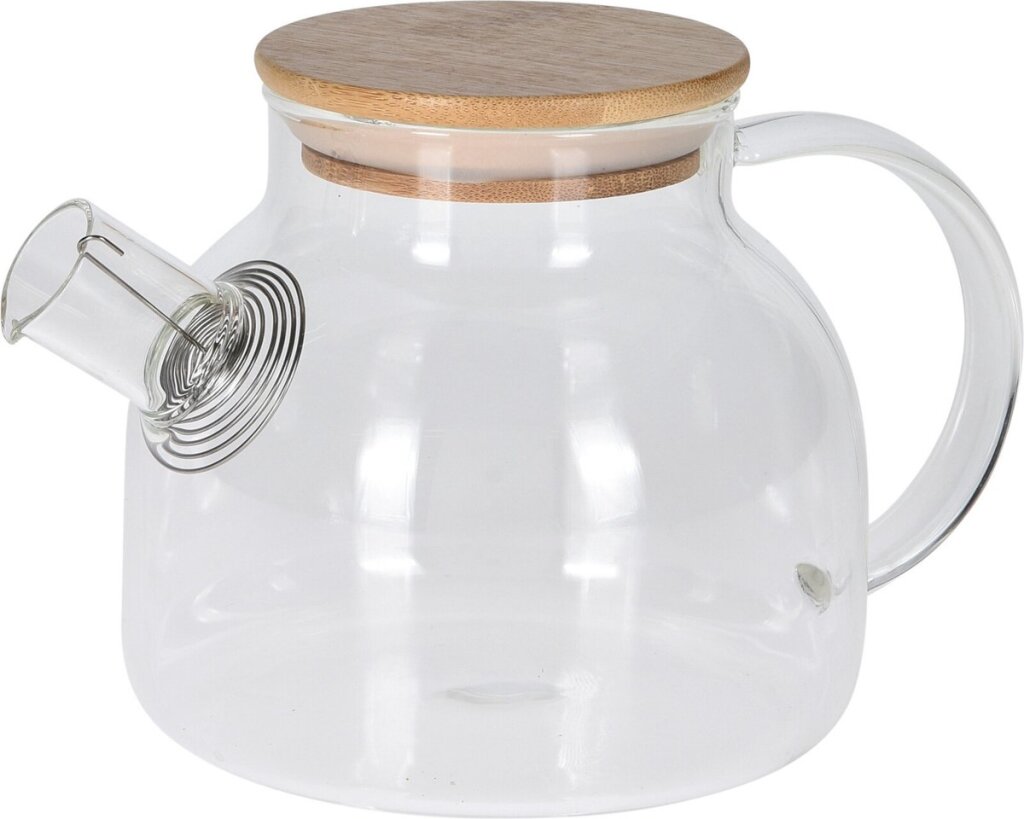 Excellent Houseware Glass teapot 800 ml with Filter Teapots made of glass
