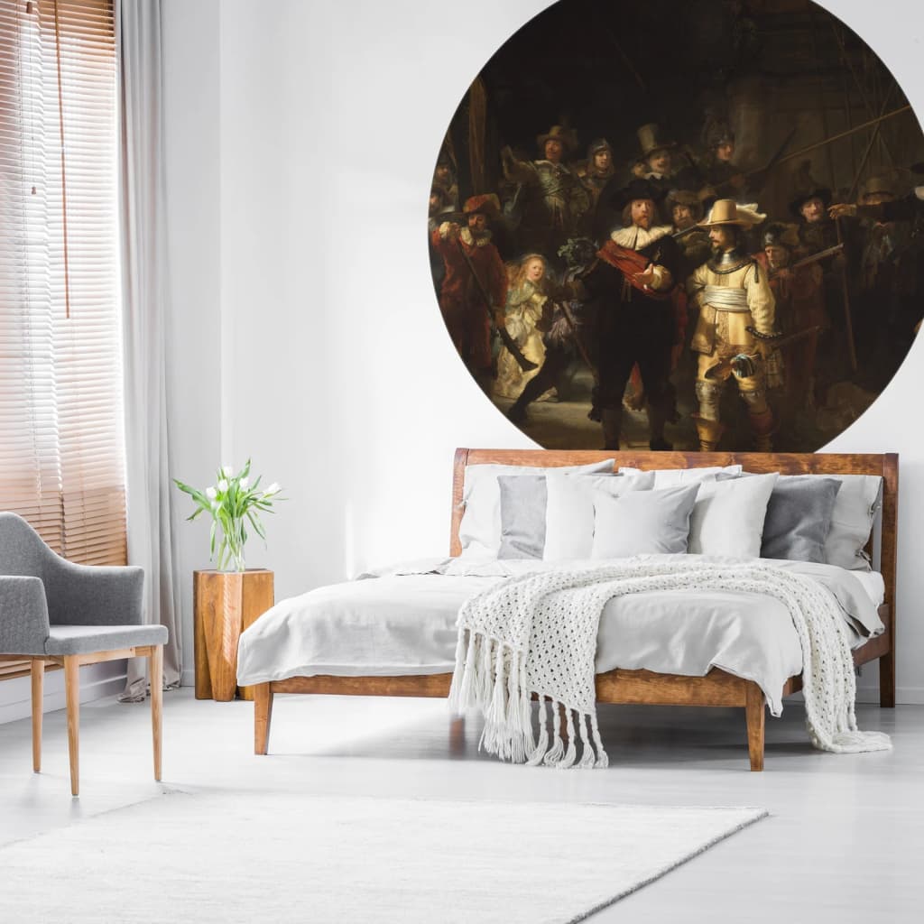 Wallart Wallow circle the Night Watch 190 cm